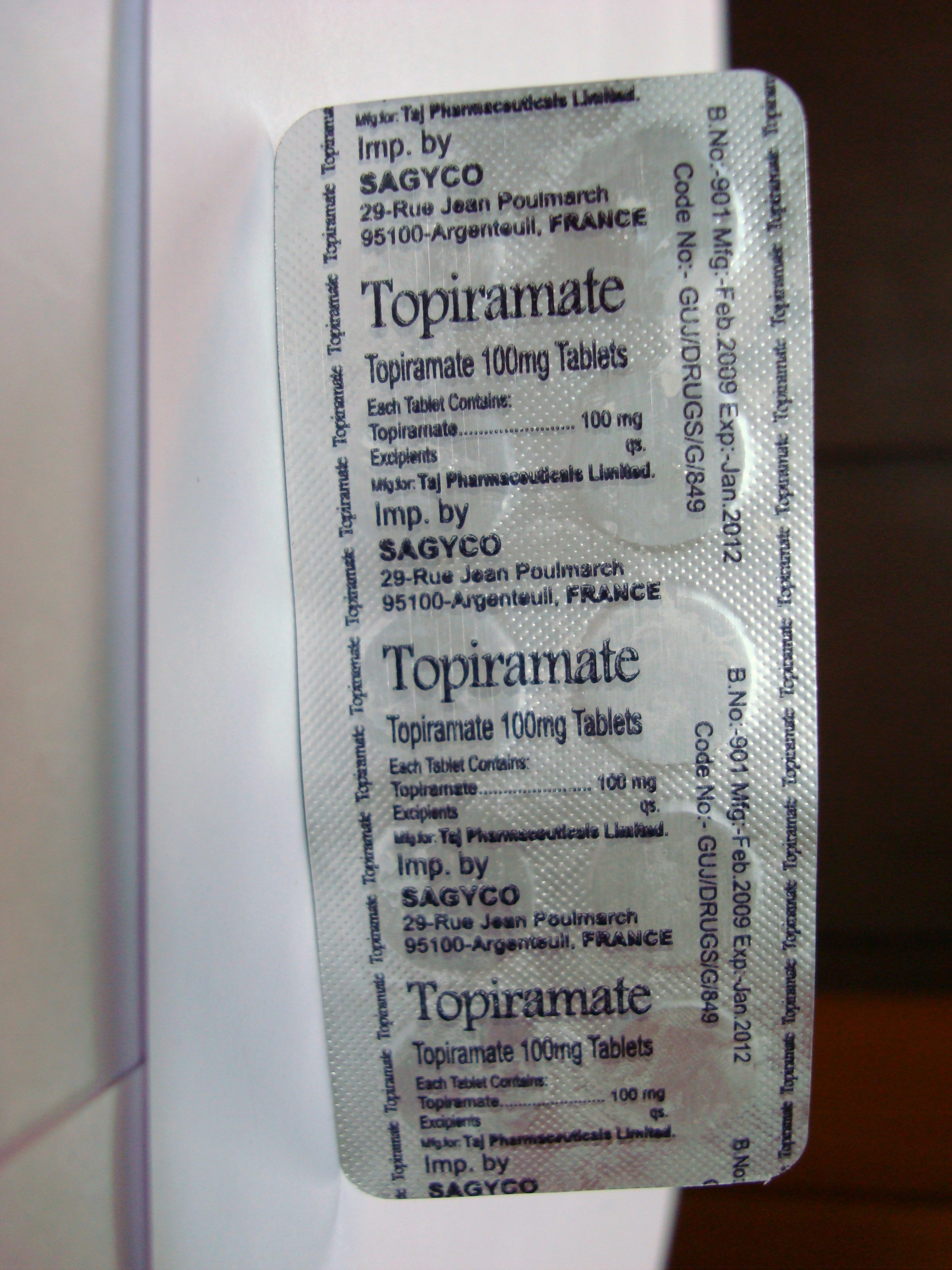 Topiramate Tablets manufacturer (Generics),exporter,Topiramate Tablets